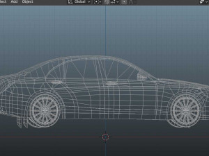 Mercedes Benz S class 3D Model