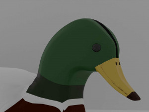 Free Duck made with Blender 3D Model