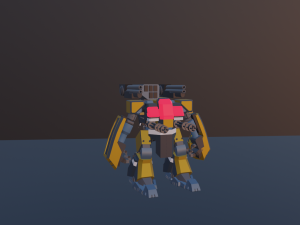 GameReady War Robot 3D Модель