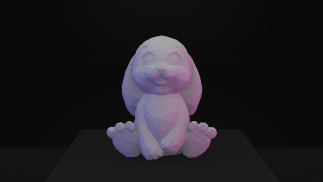 Zaichik Bunny 3D Принт Модель .c4d .max .obj .3ds .fbx .stl .blend 