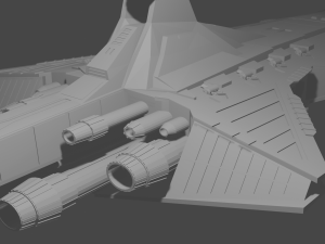 Star Wars - Venator Modello di stampa 3D