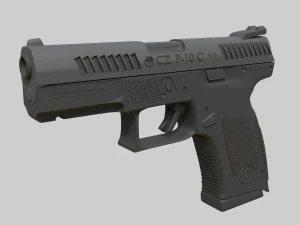CZ P-10 C Modello 3D