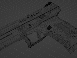 CZ P-10 C 3D Model