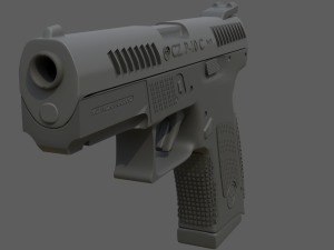 CZ P-10 C 3D Model