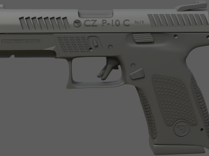 CZ P-10 C 3D Model