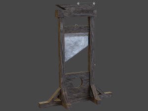 Guillotine Modelo 3D