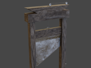 Guillotine Modelo 3D
