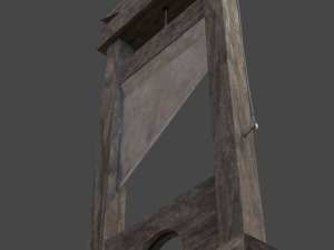 Guillotine Modelo 3D