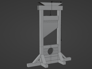 Guillotine Modelo 3D