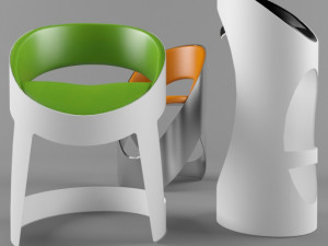 Martz Edition Original Chairs 3D Model