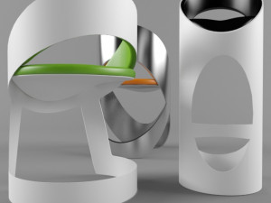 Martz Edition Original Chairs 3D Model