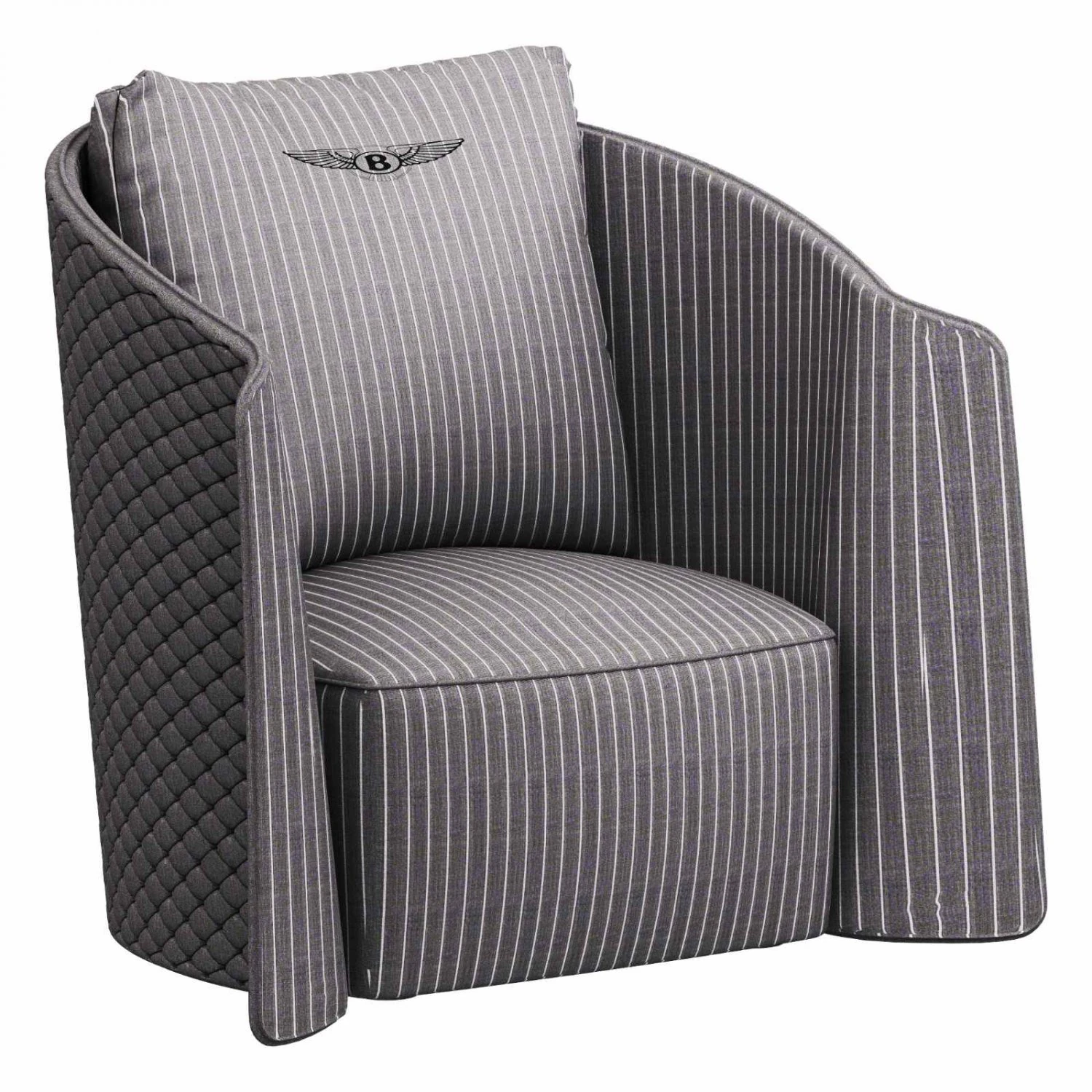 Bentley Butterfly - Armchair 3D Model .c4d .max .obj .3ds .fbx .stl .blend 