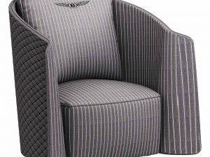 Bentley Butterfly - Armchair 3D Model
