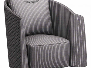 Bentley Papillon - Fauteuil Modèle 3D