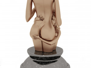 BronzefigurineCloseness 3D Model