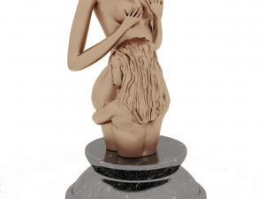 BronzefigurineCloseness 3D Model