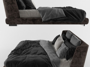 Bed Benedetti mobili Wadi letto 3Dモデル
