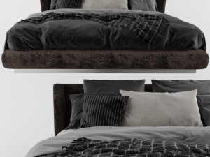 Bed Benedetti mobili Wadi letto 3Dモデル