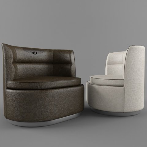Duke Armchair Bentley Home 3D 모델 .c4d .max .obj .3ds .fbx .stl .blend