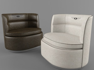 Duke Armchair Bentley Home 3D 모델