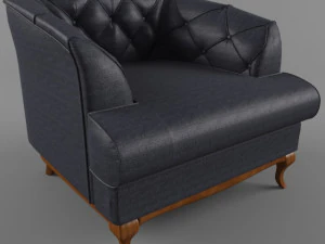 Armchair Davidos Passion 3D Model