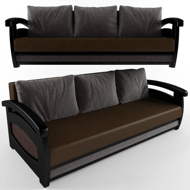 Sofa is Prague eurobook 3D Model .c4d .max .obj .3ds .fbx .stl .blend 