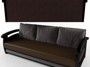 Sofa is Prague eurobook 3D Model
