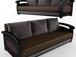 Sofa is Prague eurobook 3D Model