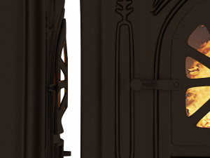 Cast-iron stove of Ingrid Modèle 3D
