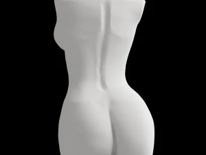 Figurine d'un corps f&eacute;minin Modèle 3D