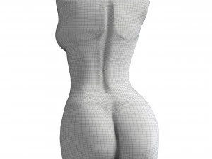 Figurine d'un corps f&eacute;minin Modèle 3D