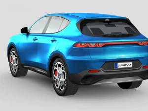 Alfa Romeo Tonale 2023 3D Model
