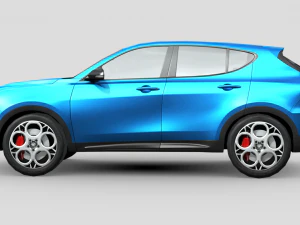 Alfa Romeo Tonale 2023 3D Model