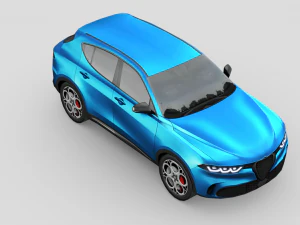 Alfa Romeo Tonale 2023 3D Model