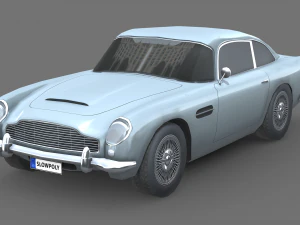 Aston Martin DB5 Classic 3D Model