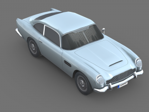 Aston Martin DB5 Classic 3D Model
