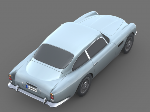 Aston Martin DB5 Classic 3D Model