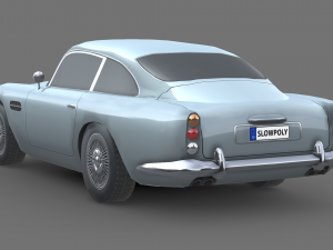 Aston Martin DB5 Classic 3D Model