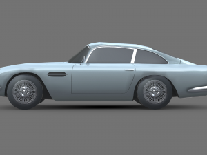 Aston Martin DB5 Classic 3D Model