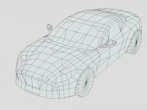 Aston Martin DB11 Volante 2019 3D Model