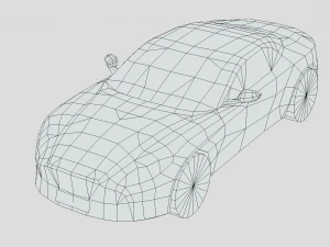Aston Martin DB11 Volante 2019 3D Model