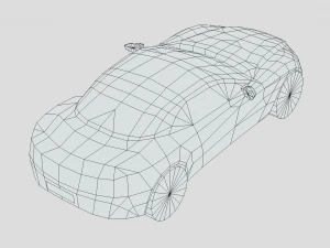 Aston Martin DB11 Volante 2019 3D Model