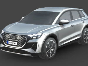 Audi Q4 e-tron 3D Model