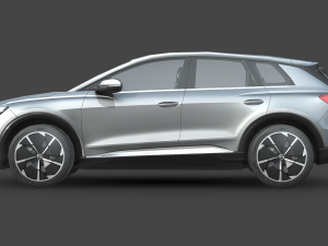 Audi Q4 e-tron 3D Модель