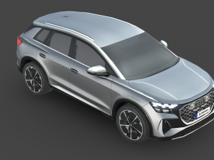 Audi Q4 e-tron 3D Модель