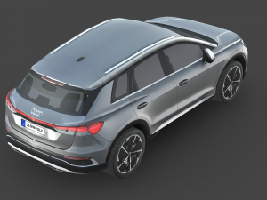 Audi Q4 e-tron 3D Модель