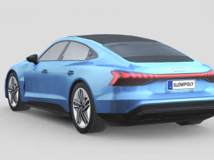 Audi RS e-tron GT 3D Model