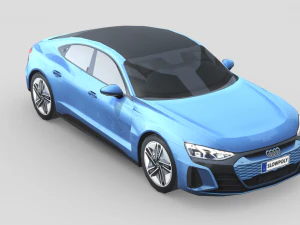 Audi RS e-tron GT 3D Model