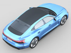 Audi RS e-tron GT 3D Model