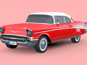 Chevrolet Bel Air 1957 3D मॉडल